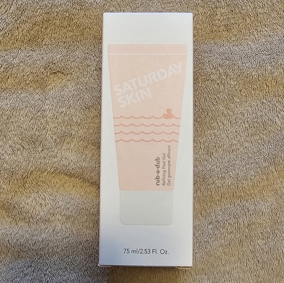 Saturday Skin Rub a dub Refining peel gel NIB - Picture 1 of 3